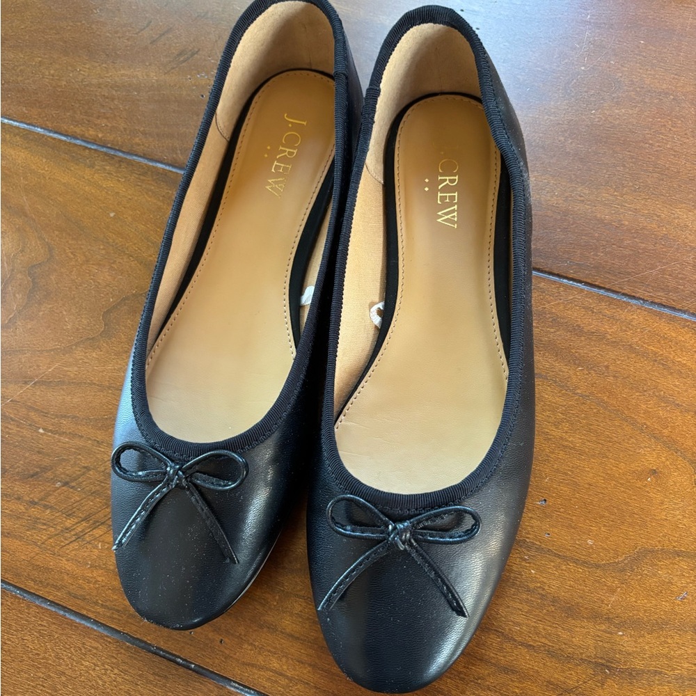J. Crew Black Ballet Flats for Women